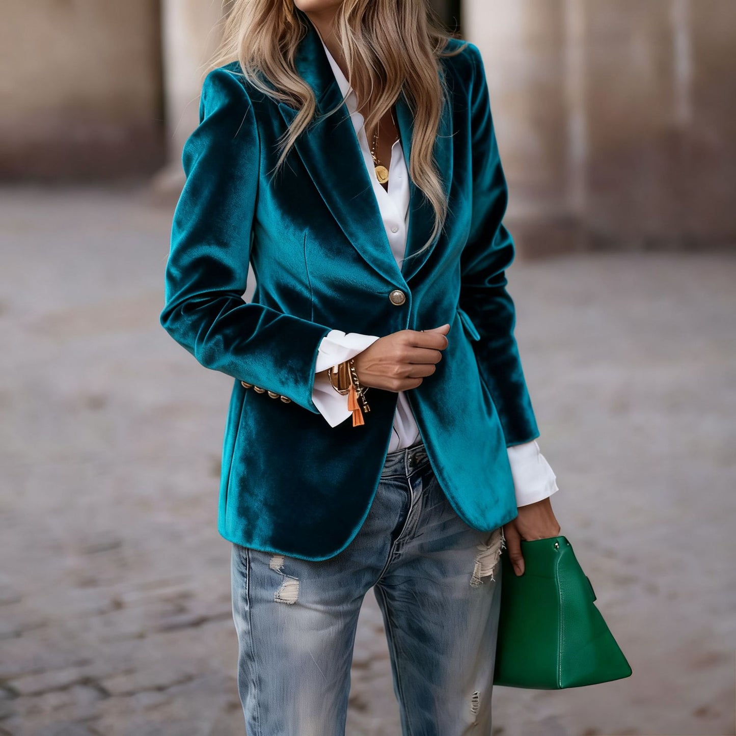 Elegant Solid Color Coat - 2026 Winter Collection Classic Outerwear – Minimal Elegance | The Simple Co – Outerwear, minimalist style, quiet luxury aesthetic, modern essential – The Simple Co.
