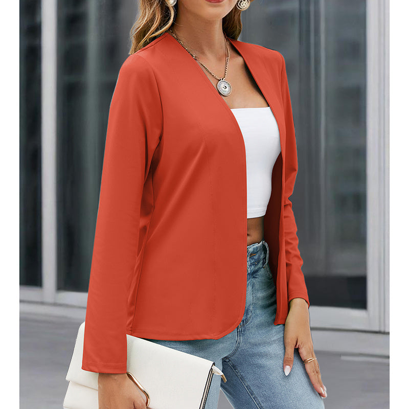 Plus Size Minimal Blazer