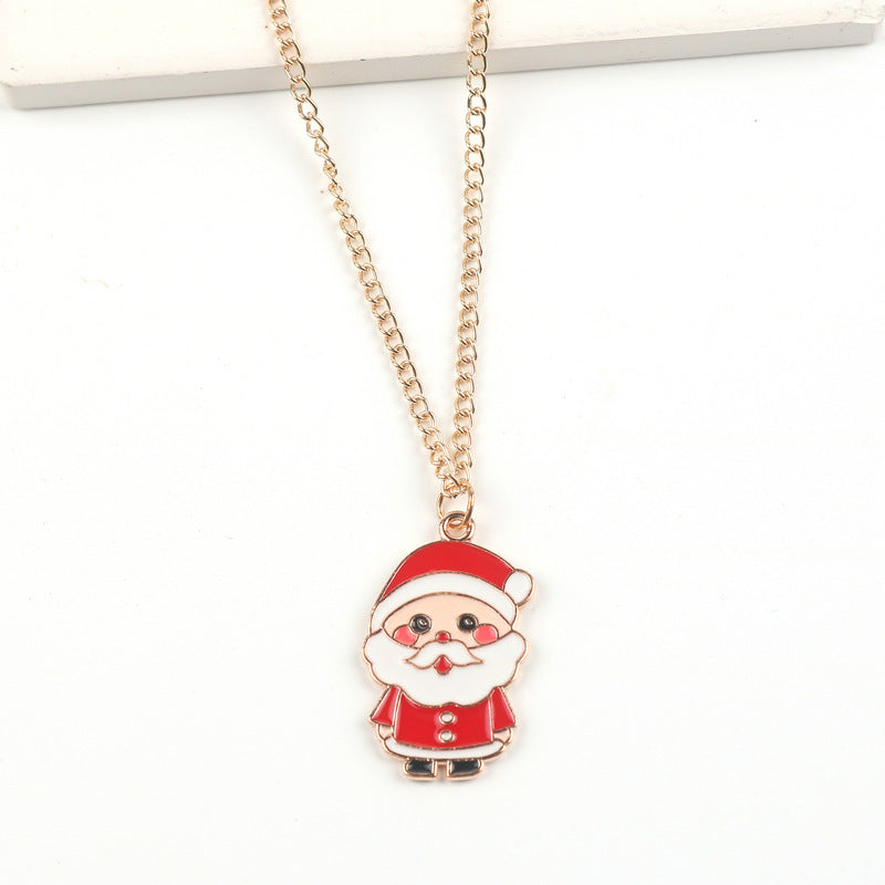 Christmas Cartoon Necklace