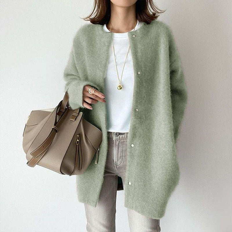 Women's Oversized Wool-Like Coat