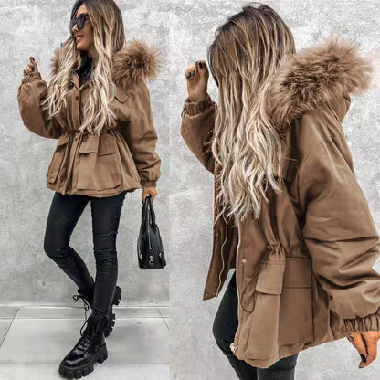 Faux Fur Collar Parka – Minimal Elegance | The Simple Co – Practical cottage, minimalist style, quiet luxury aesthetic, modern essential – The Simple Co.