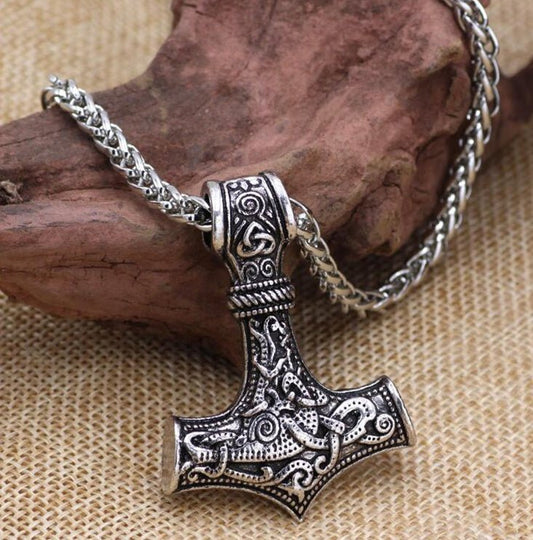 Hammer Necklace Stainless Steel Necklace – Minimal Elegance | The Simple Co – , minimalist style, quiet luxury aesthetic, modern essential – The Simple Co.