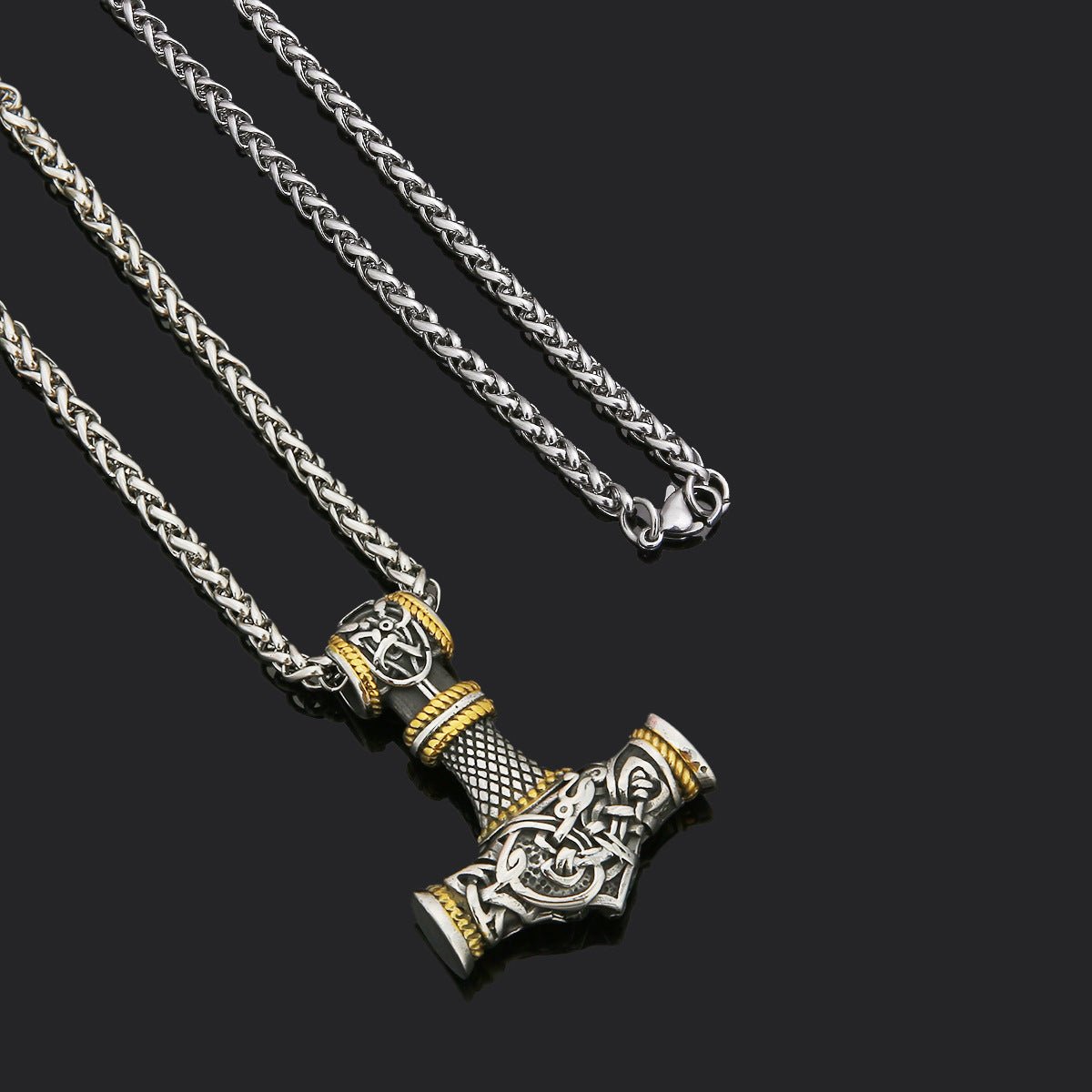Hammer Necklace Stainless Steel Necklace – Minimal Elegance | The Simple Co – , minimalist style, quiet luxury aesthetic, modern essential – The Simple Co.