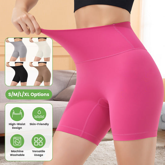 High Waist Biker Shorts | The Simple Co. – Bottoms, minimalist style, quiet luxury aesthetic, modern essential – The Simple Co.