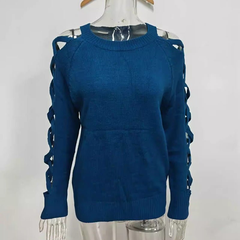 Hollow Out Sweater – Minimal Elegance | The Simple Co – Practical cottage, minimalist style, quiet luxury aesthetic, modern essential – The Simple Co.