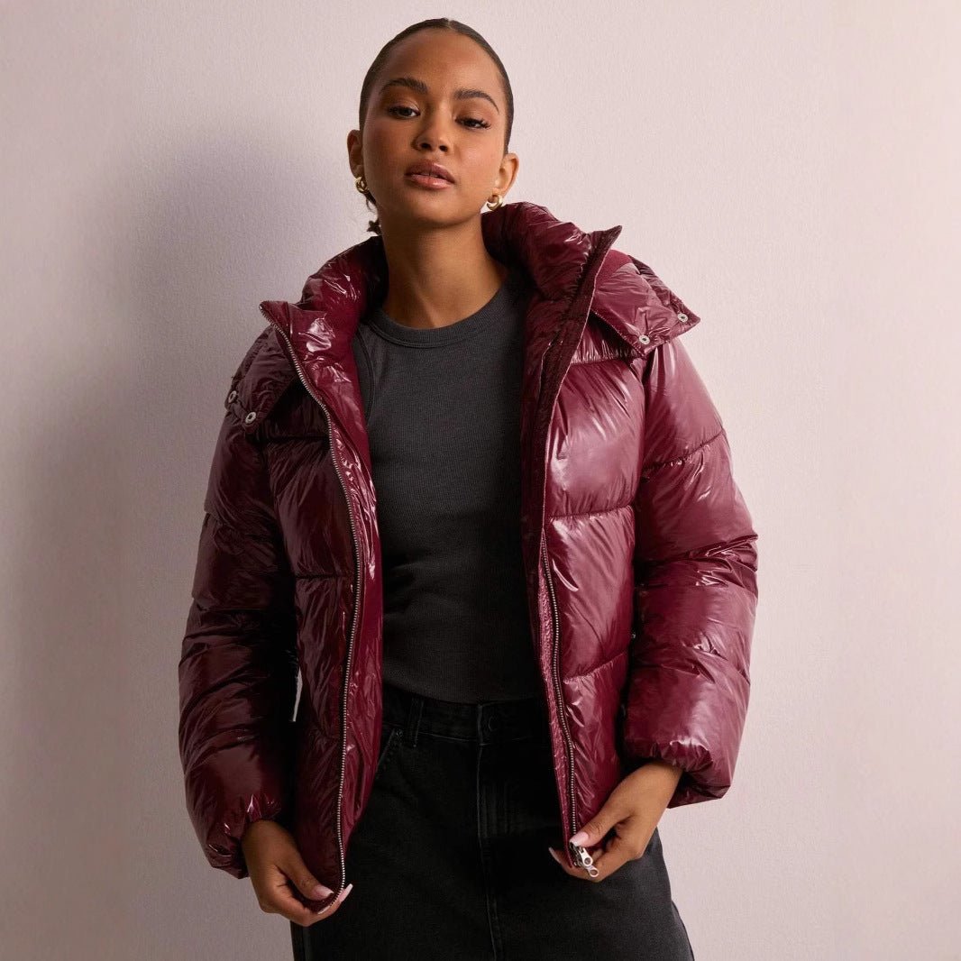 Hooded Cotton Padded Jacket Casual – Minimal Elegance | The Simple Co – Practical cottage, minimalist style, quiet luxury aesthetic, modern essential – The Simple Co.