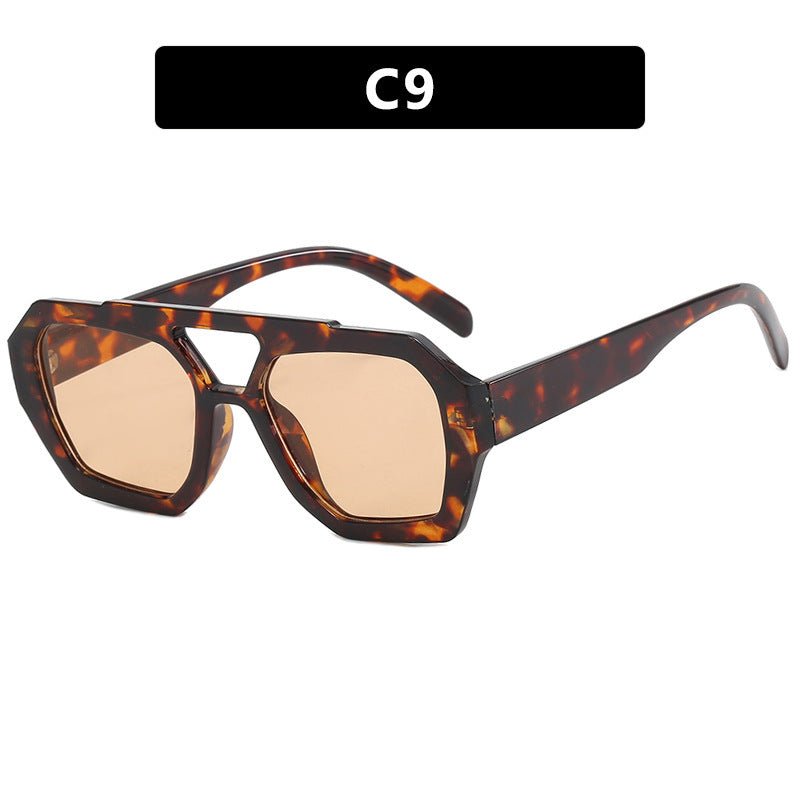 Ins Big Frame Leopard Sunglasses Summer – Minimal Elegance | The Simple Co – Practical cottage, minimalist style, quiet luxury aesthetic, modern essential – The Simple Co.