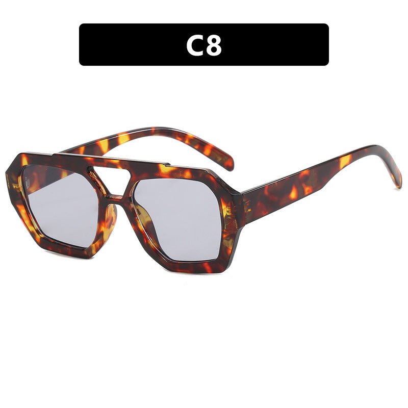 Ins Big Frame Leopard Sunglasses Summer – Minimal Elegance | The Simple Co – Practical cottage, minimalist style, quiet luxury aesthetic, modern essential – The Simple Co.