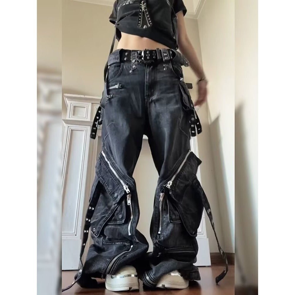 Japanese - Style Denim Jeans - Men's Minimalist Street Design – Minimal Elegance | The Simple Co – Men’s Bottoms, minimalist style, quiet luxury aesthetic, modern essential – The Simple Co.