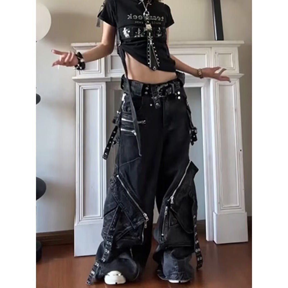 Japanese - Style Denim Jeans - Men's Minimalist Street Design – Minimal Elegance | The Simple Co – Men’s Bottoms, minimalist style, quiet luxury aesthetic, modern essential – The Simple Co.