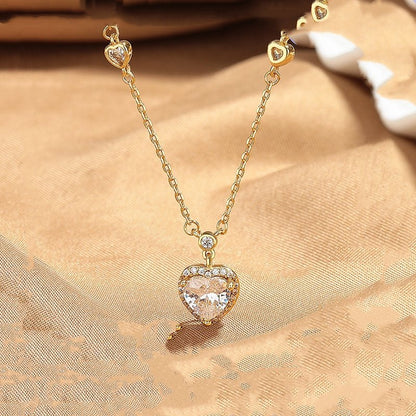 Light Luxury Minority High Sense Fashion Necklace Temperament Clavicle Chain Gift – Minimal Elegance | The Simple Co – Necklaces (Minimalist / Statement / Unis, minimalist style, quiet luxury aesthetic, modern essential – The Simple Co.