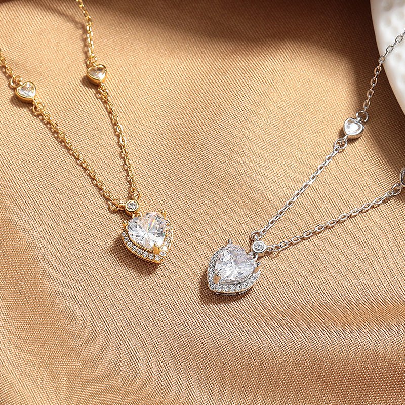 Light Luxury Minority High Sense Fashion Necklace Temperament Clavicle Chain Gift – Minimal Elegance | The Simple Co – Necklaces (Minimalist / Statement / Unis, minimalist style, quiet luxury aesthetic, modern essential – The Simple Co.
