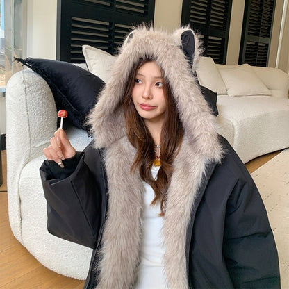 Loose Cotton Coat – Minimal Elegance | The Simple Co – Practical cottage, minimalist style, quiet luxury aesthetic, modern essential – The Simple Co.