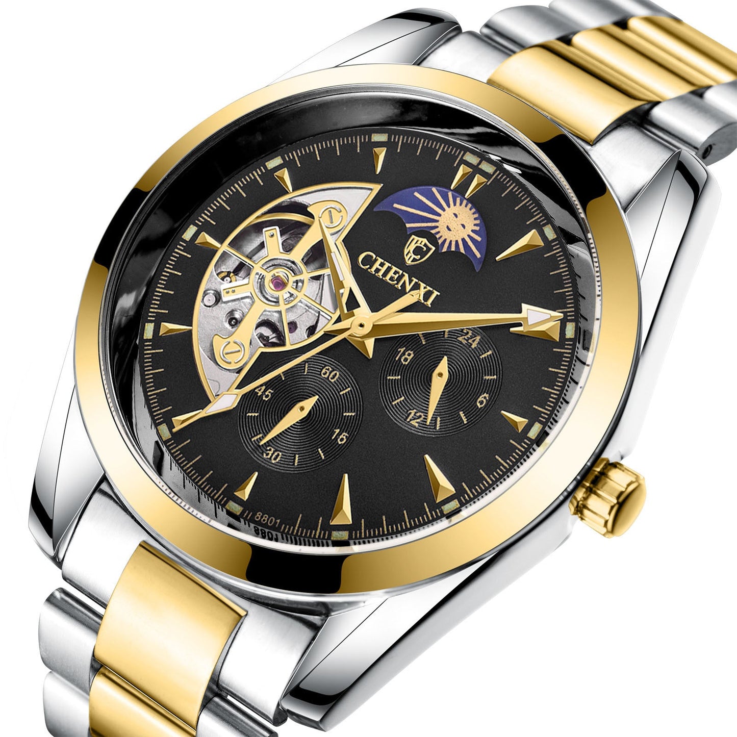 Men's Business Mechanical Watches – Minimal Elegance | The Simple Co – Practical cottage, minimalist style, quiet luxury aesthetic, modern essential – The Simple Co.