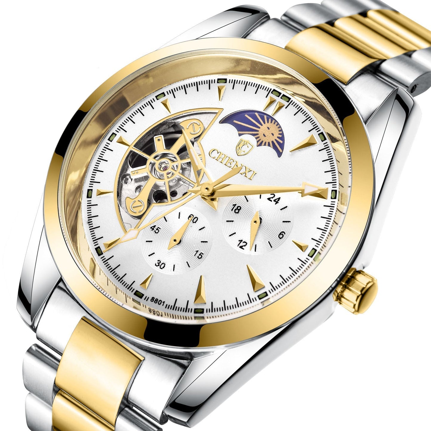Men's Business Mechanical Watches – Minimal Elegance | The Simple Co – Practical cottage, minimalist style, quiet luxury aesthetic, modern essential – The Simple Co.