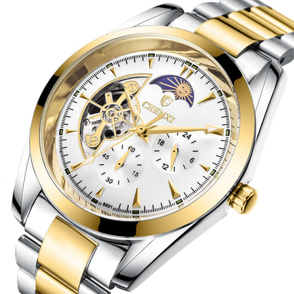 Men's Business Mechanical Watches – Minimal Elegance | The Simple Co – Practical cottage, minimalist style, quiet luxury aesthetic, modern essential – The Simple Co.