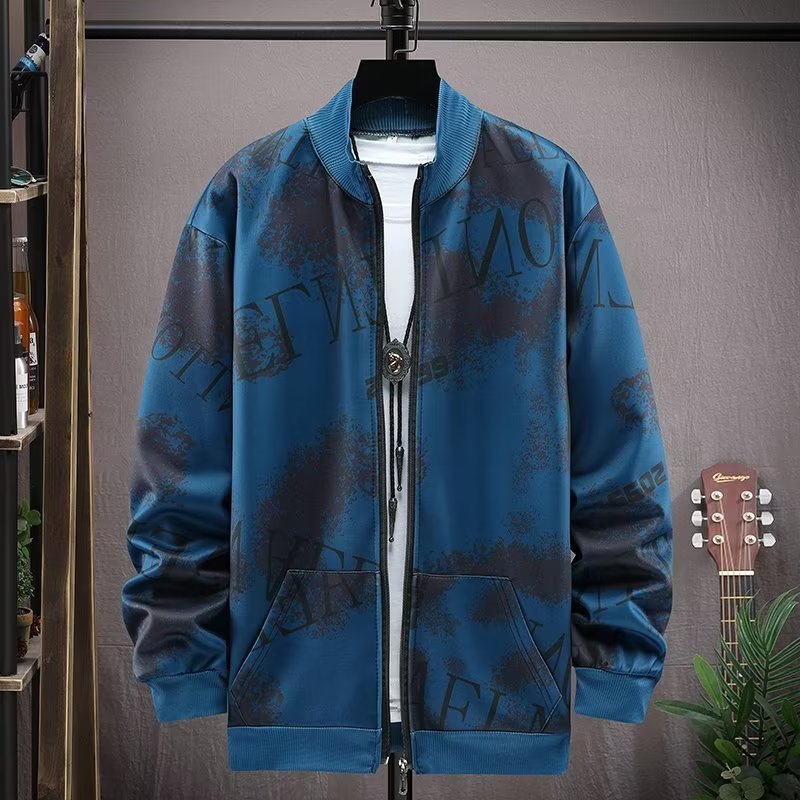 Men's Camouflage Coat Men's Zipped Stand – Minimal Elegance | The Simple Co – Practical cottage, minimalist style, quiet luxury aesthetic, modern essential – The Simple Co.