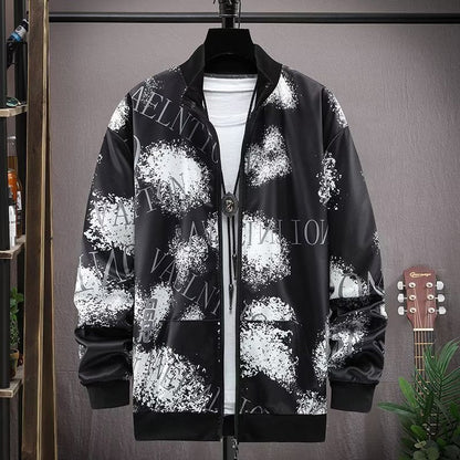 Men's Camouflage Coat Men's Zipped Stand – Minimal Elegance | The Simple Co – Practical cottage, minimalist style, quiet luxury aesthetic, modern essential – The Simple Co.
