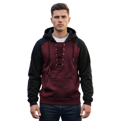 Men's Drawstring Hooded Sweatshirt Classic Casual Hoodie – Minimal Elegance | The Simple Co – Men’s Long Sleeves, minimalist style, quiet luxury aesthetic, modern essential – The Simple Co.