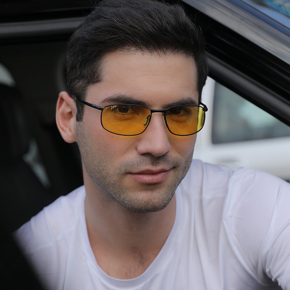 Men's Driving Sunglasses Polarized Sunglasses – Minimal Elegance | The Simple Co – Practical cottage, minimalist style, quiet luxury aesthetic, modern essential – The Simple Co.