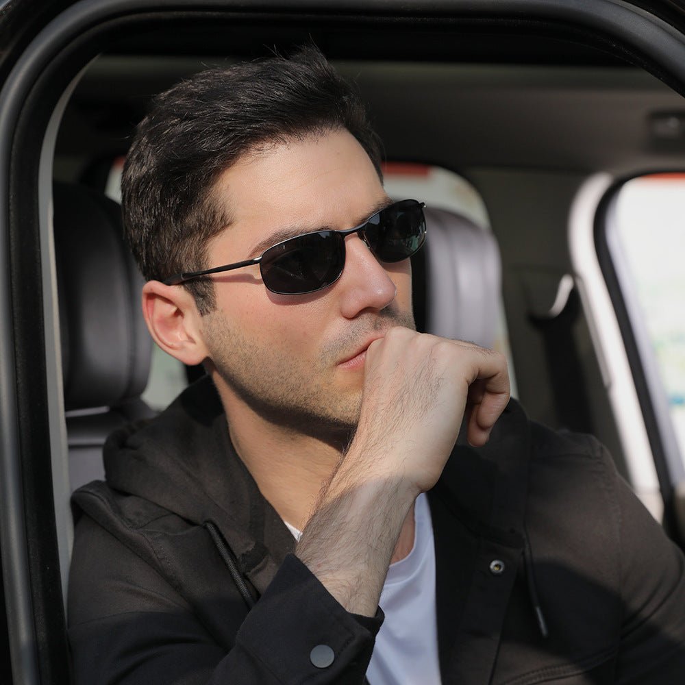 Men's Driving Sunglasses Polarized Sunglasses – Minimal Elegance | The Simple Co – Practical cottage, minimalist style, quiet luxury aesthetic, modern essential – The Simple Co.