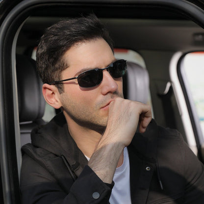Men's Driving Sunglasses Polarized Sunglasses – Minimal Elegance | The Simple Co – Practical cottage, minimalist style, quiet luxury aesthetic, modern essential – The Simple Co.