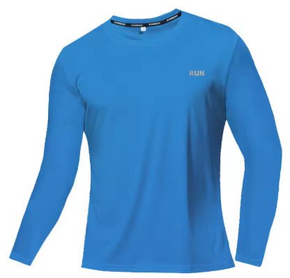 Men's Vibrant Crew - Neck Sports Long Sleeve Shirt - 3D Digital Print – Minimal Elegance | The Simple Co – Men’s Long Sleeves, minimalist style, quiet luxury aesthetic, modern essential – The Simple Co.