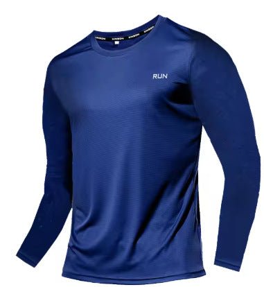 Men's Vibrant Crew - Neck Sports Long Sleeve Shirt - 3D Digital Print – Minimal Elegance | The Simple Co – Men’s Long Sleeves, minimalist style, quiet luxury aesthetic, modern essential – The Simple Co.