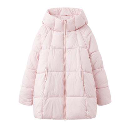Mid - length Cotton Coat – Minimal Elegance | The Simple Co – Practical cottage, minimalist style, quiet luxury aesthetic, modern essential – The Simple Co.