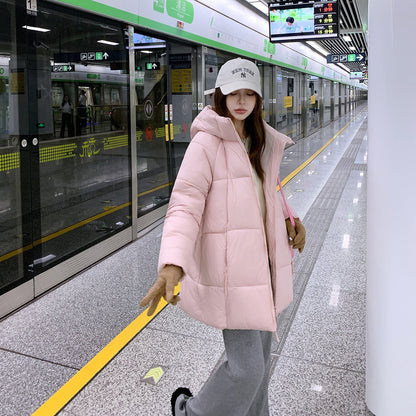 Mid - length Cotton Coat – Minimal Elegance | The Simple Co – Practical cottage, minimalist style, quiet luxury aesthetic, modern essential – The Simple Co.