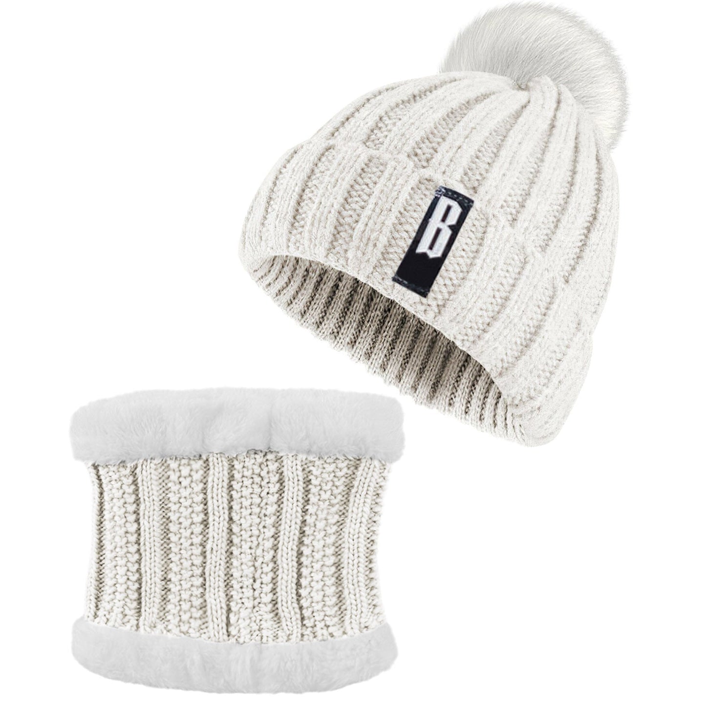 Minimal Beanie & Scarf Set – Minimal Elegance | The Simple Co – Practical cottage, minimalist style, quiet luxury aesthetic, modern essential – The Simple Co.