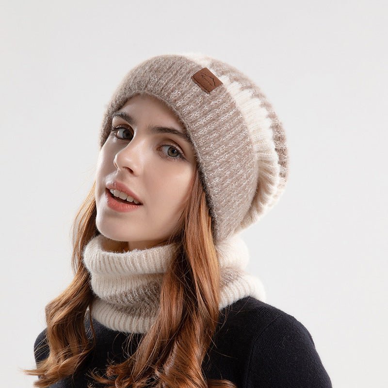 Minimal Knitted Hat & Scarf Set – Minimal Elegance | The Simple Co – Practical cottage, minimalist style, quiet luxury aesthetic, modern essential – The Simple Co.