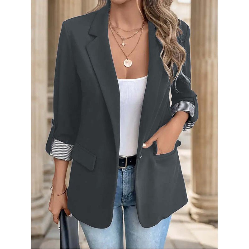 Minimal Office Blazer – Minimal Elegance | The Simple Co – Practical cottage, minimalist style, quiet luxury aesthetic, modern essential – The Simple Co.