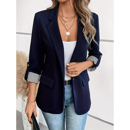 Minimal Office Blazer – Minimal Elegance | The Simple Co – Practical cottage, minimalist style, quiet luxury aesthetic, modern essential – The Simple Co.