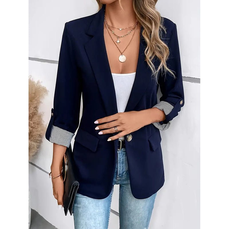 Minimal Office Blazer – Minimal Elegance | The Simple Co – Practical cottage, minimalist style, quiet luxury aesthetic, modern essential – The Simple Co.