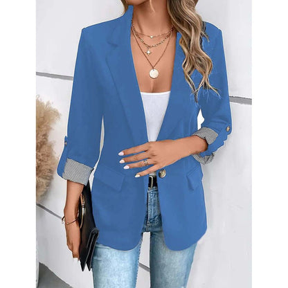 Minimal Office Blazer – Minimal Elegance | The Simple Co – Practical cottage, minimalist style, quiet luxury aesthetic, modern essential – The Simple Co.