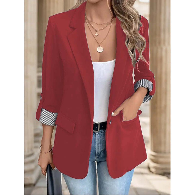 Minimal Office Blazer – Minimal Elegance | The Simple Co – Practical cottage, minimalist style, quiet luxury aesthetic, modern essential – The Simple Co.