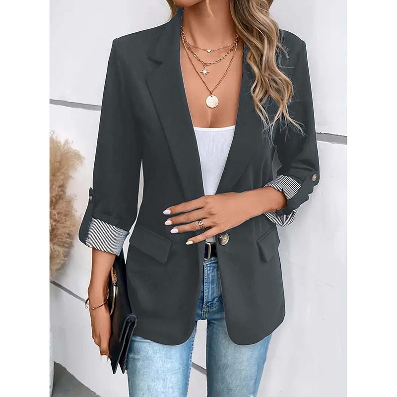 Minimal Office Blazer – Minimal Elegance | The Simple Co – Practical cottage, minimalist style, quiet luxury aesthetic, modern essential – The Simple Co.