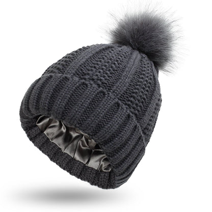 Minimal Satin - Lined Beanie – Minimal Elegance | The Simple Co – Practical cottage, minimalist style, quiet luxury aesthetic, modern essential – The Simple Co.