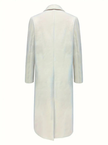 Minimal Solid Color Coat – Minimal Elegance | The Simple Co – Practical cottage, minimalist style, quiet luxury aesthetic, modern essential – The Simple Co.