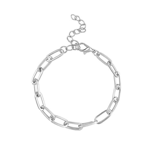 Mixed-Metal Layered Chain Necklace - The Simple Co.
