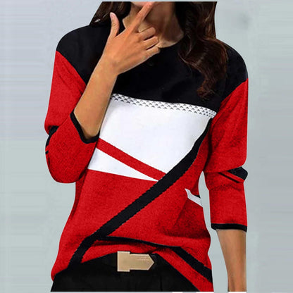 Modern Colorblock Knit Top – Minimal Elegance | The Simple Co – Unisex Tops, minimalist style, quiet luxury aesthetic, modern essential – The Simple Co.