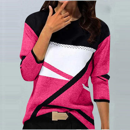 Modern Colorblock Knit Top – Minimal Elegance | The Simple Co – Unisex Tops, minimalist style, quiet luxury aesthetic, modern essential – The Simple Co.