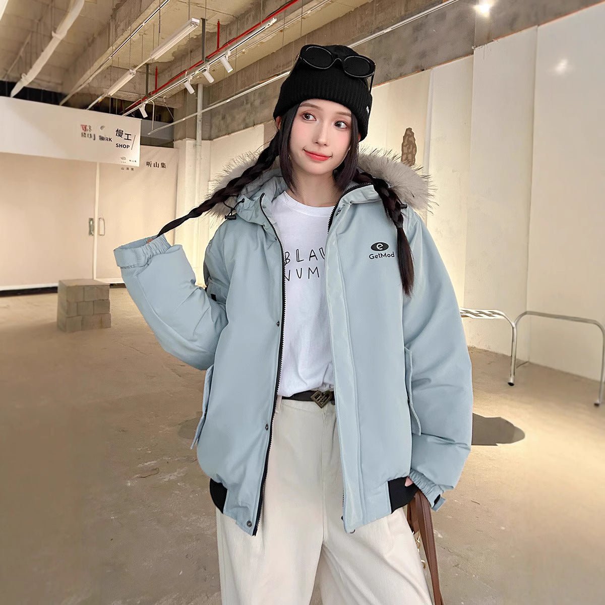 New Korean Style Loose Student Thickened – Minimal Elegance | The Simple Co – Practical cottage, minimalist style, quiet luxury aesthetic, modern essential – The Simple Co.