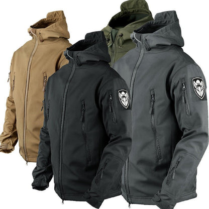 Outdoor Windproof Clothing Soft Shell Jacket – Minimal Elegance | The Simple Co – Practical cottage, minimalist style, quiet luxury aesthetic, modern essential – The Simple Co.
