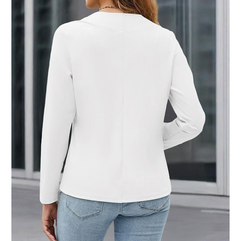 Plus Size Minimal Blazer – Minimal Elegance | The Simple Co – Practical cottage, minimalist style, quiet luxury aesthetic, modern essential – The Simple Co.