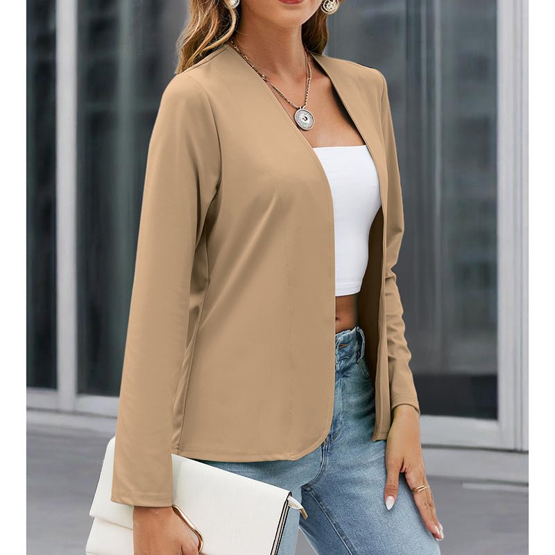 Plus Size Minimal Blazer – Minimal Elegance | The Simple Co – Practical cottage, minimalist style, quiet luxury aesthetic, modern essential – The Simple Co.