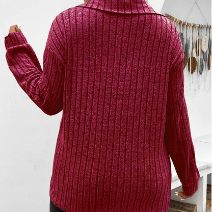 Plus Size V - Neck Lapel Top - 2026 Winter Collection Long Sleeve Casual Blouse – Minimal Elegance | The Simple Co – Practical cottage, minimalist style, quiet luxury aesthetic, modern essential – The Simple Co.
