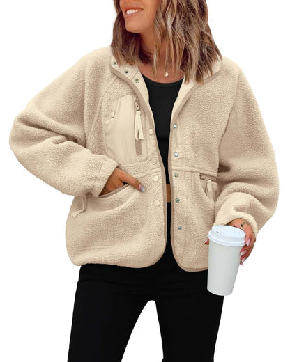 Polar Fleece Sports Jacket – Minimal Elegance | The Simple Co – Practical cottage, minimalist style, quiet luxury aesthetic, modern essential – The Simple Co.