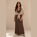 Soft Knit Triangle Shawl